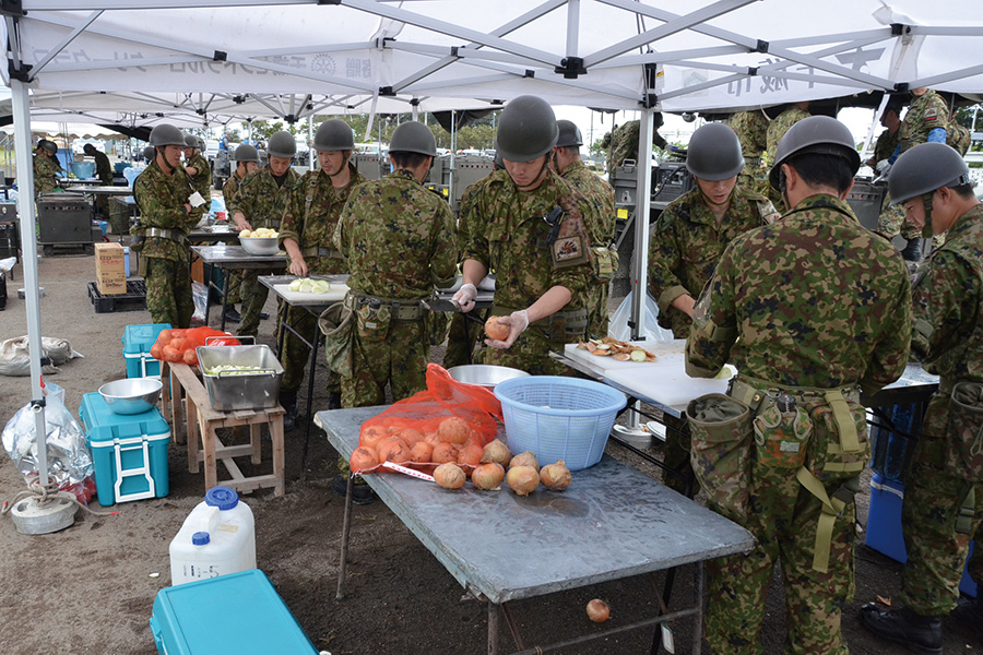 自衛隊による北海道胆振東部地震時の救援活動