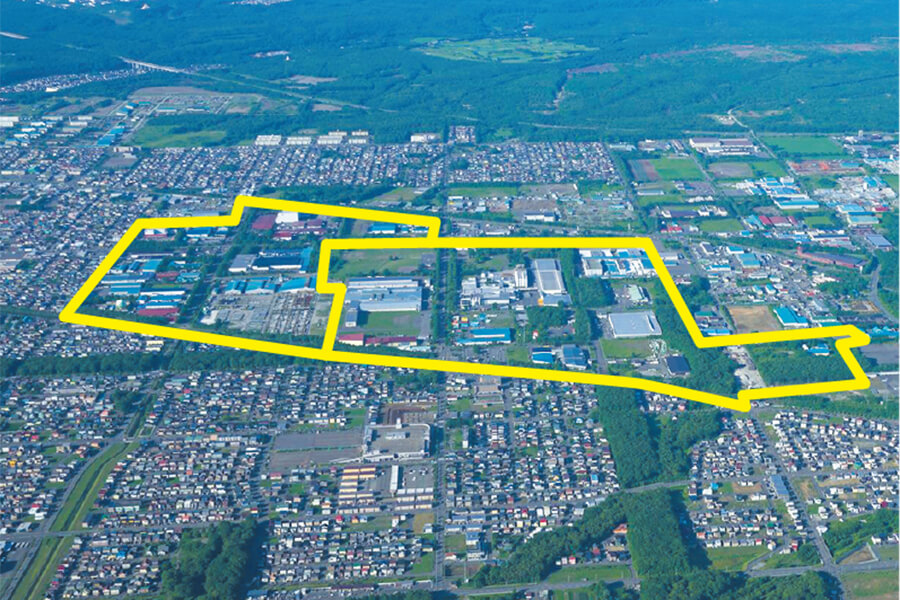 千歳市第１・第２工業団地